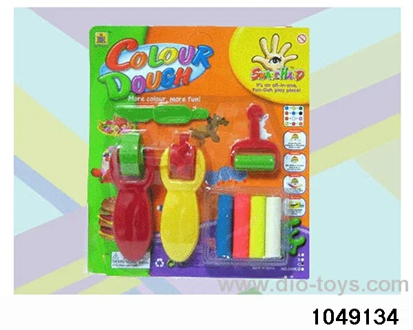 colored clay in Blister card