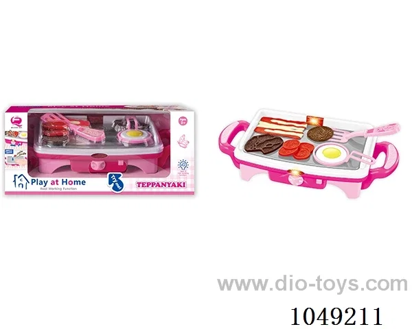 B/O Kitchen toy set with light/music include battery