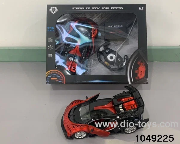 1:16 4 ch rc car with light/not include battery