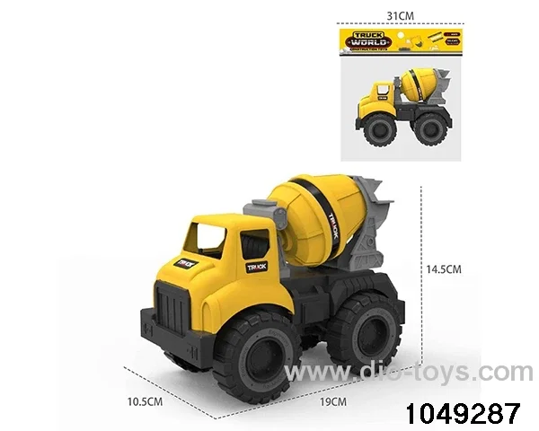 sliding vehicle in poly bag header
