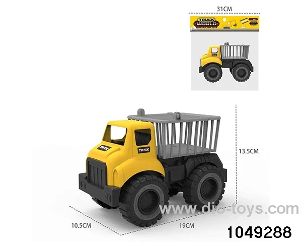 sliding vehicle in poly bag header