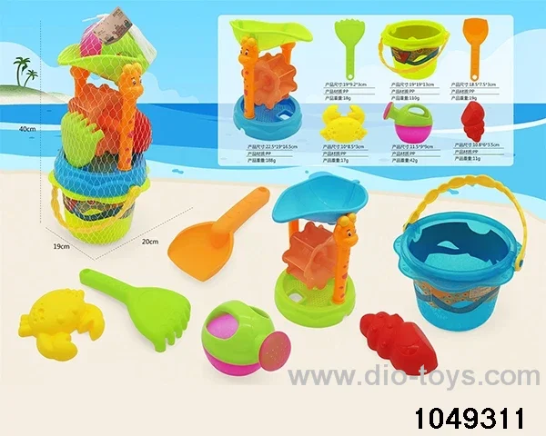 Beach Hourglass (7PCS) in Net bag