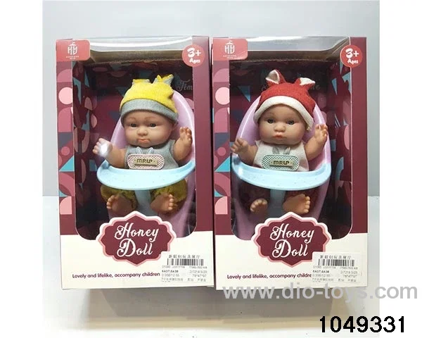 7 inch doll in window box