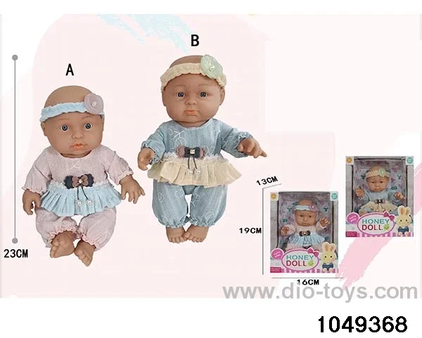 9 inch doll in window box