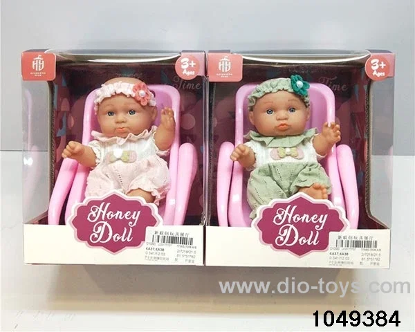 7 inch doll in window box