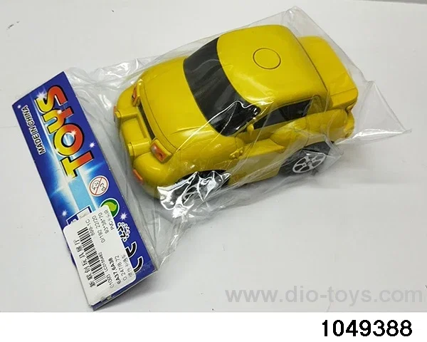 inertial vehicle in PP bag with header