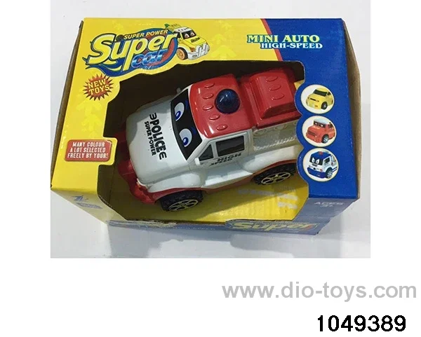 inertial vehicle in display box