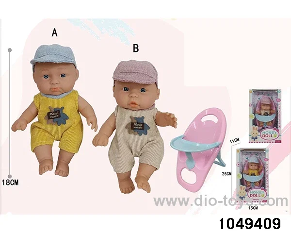 7 inch doll in window box