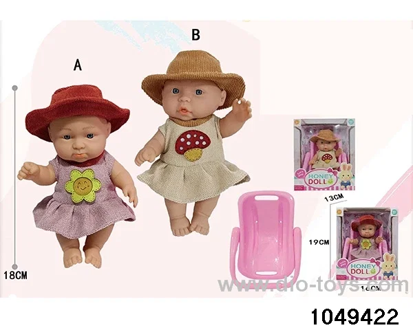 7 inch doll in window box