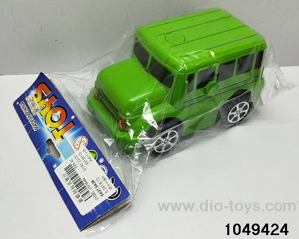 inertial vehicle in PP bag with header