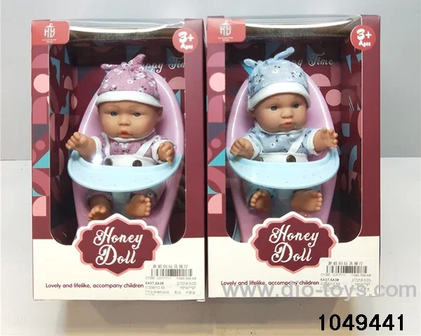 7 inch doll in window box