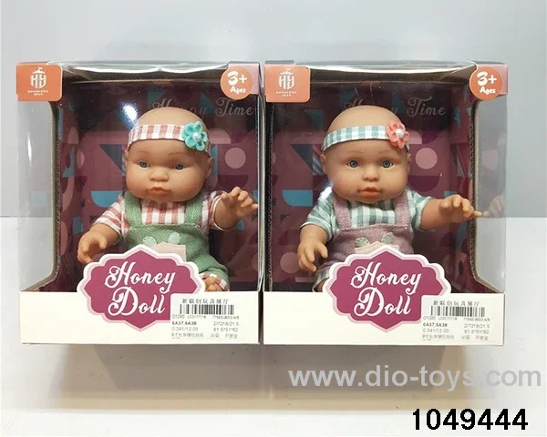 9 inch doll in window box