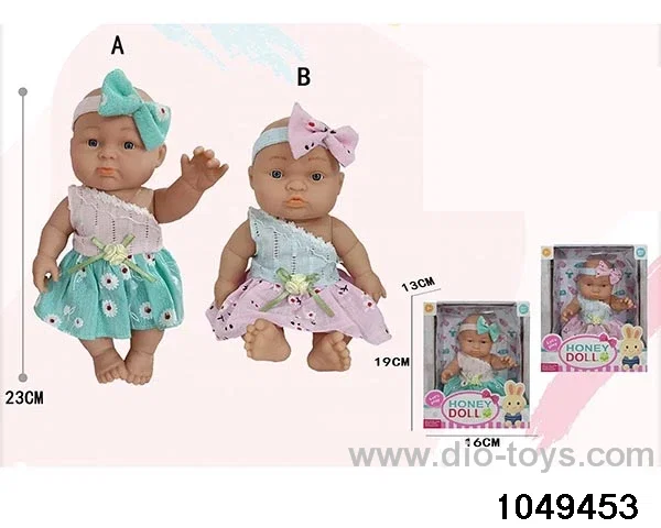9 inch doll in window box