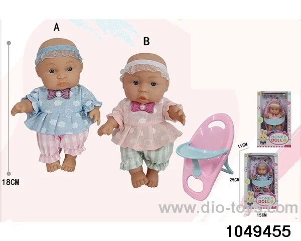 7 inch doll in window box