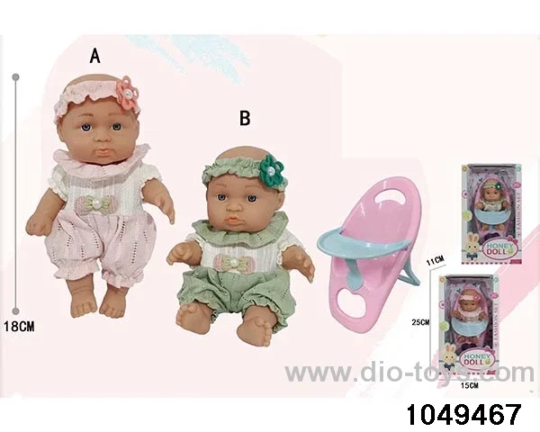7 inch doll in window box