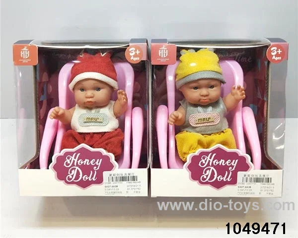 7 inch doll in window box
