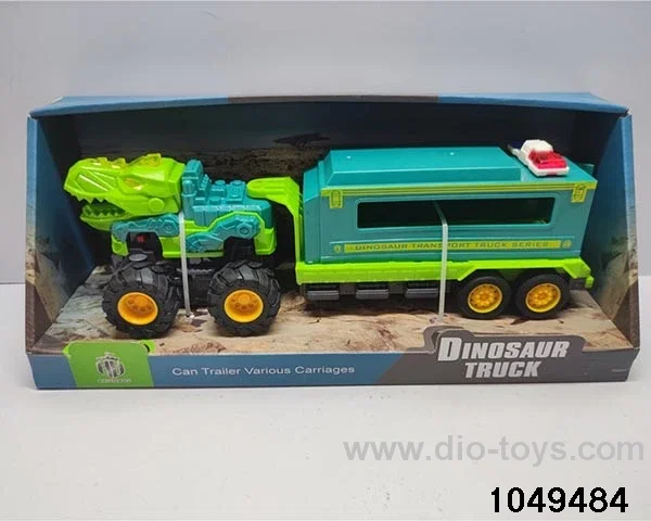 Inertia car with sound and light in display box