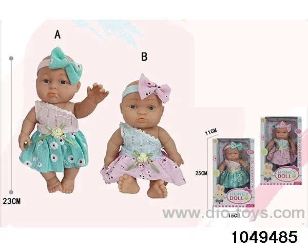 9 inch doll in window box