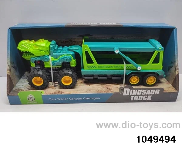 Inertia car with sound and light in display box