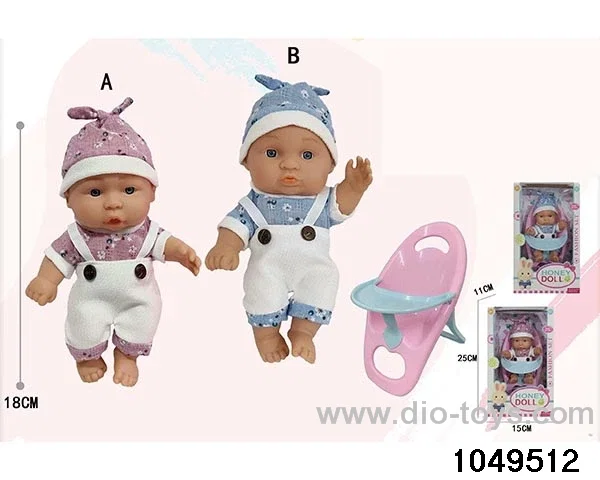 7 inch doll in window box