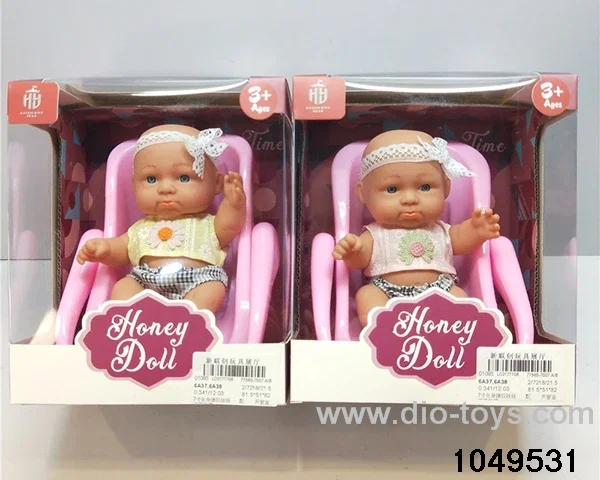 7 inch doll in window box