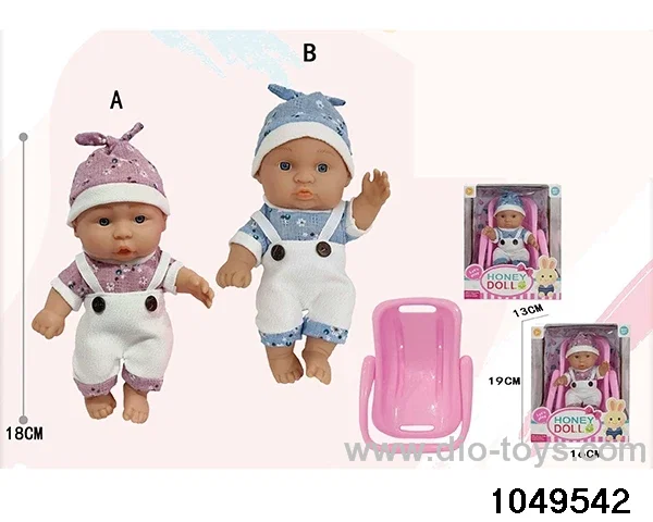 7 inch doll in window box