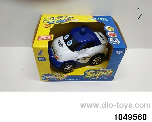inertial vehicle in display box