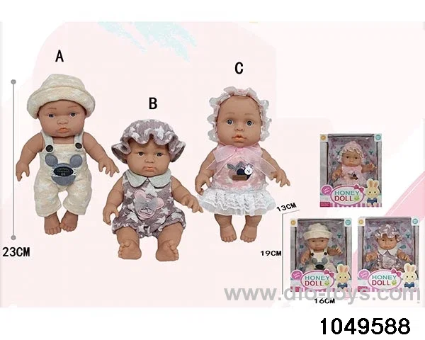 9 inch doll in window box