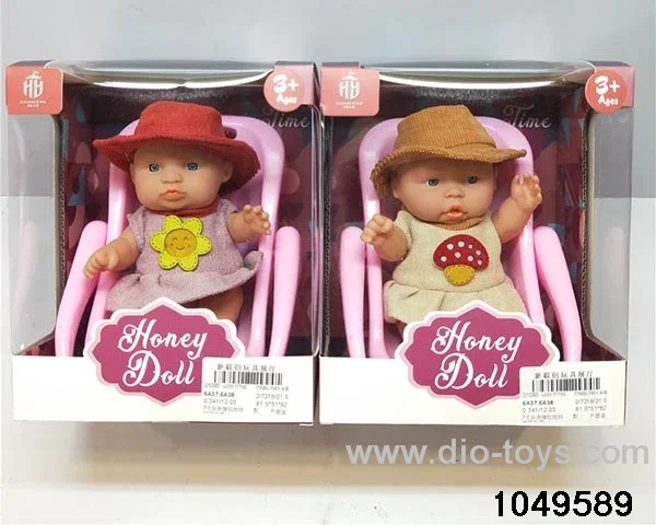 7 inch doll in window box