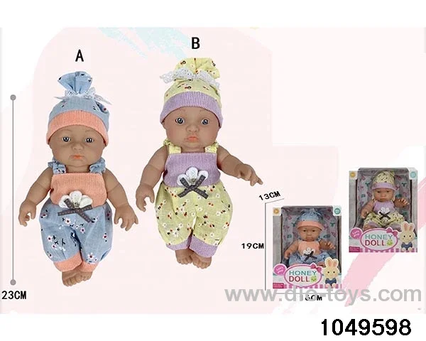 9 inch doll in window box