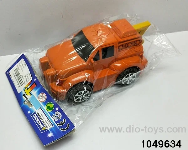 inertial vehicle in PP bag with header