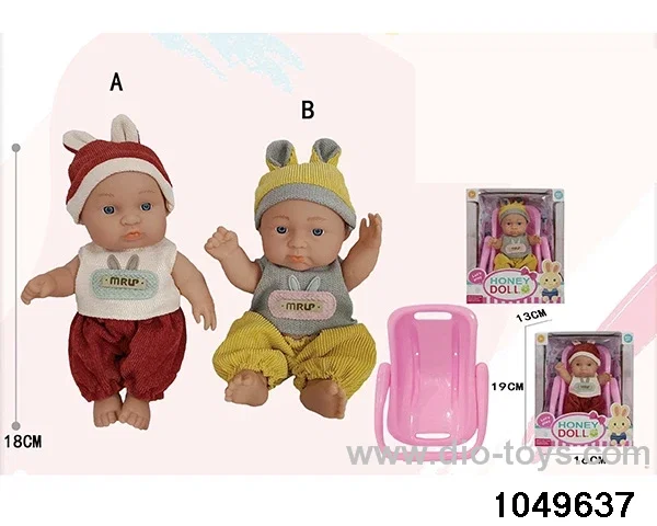 7 inch doll in window box