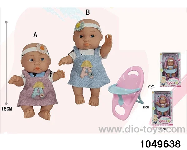 7 inch doll in window box