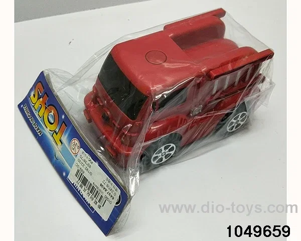 inertial vehicle in PP bag with header