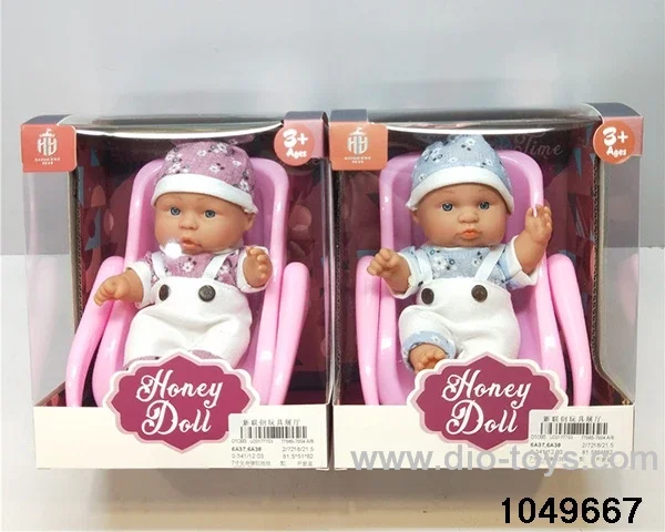 7 inch doll in window box