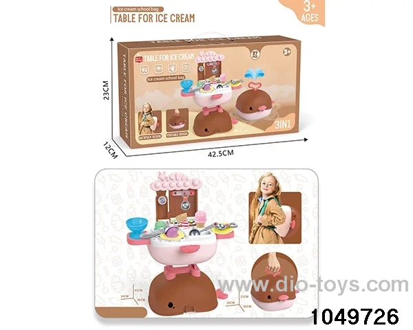 Ice cream set in Hand box
