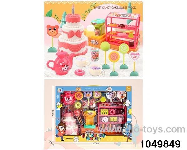Candy Cake Shop in window box