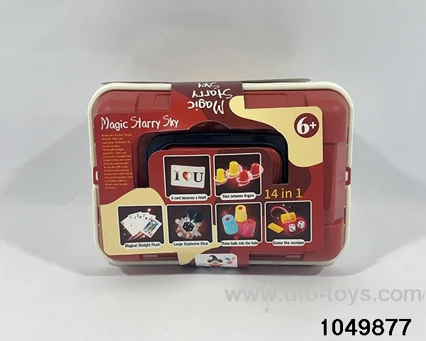 magic prop in Plastic box