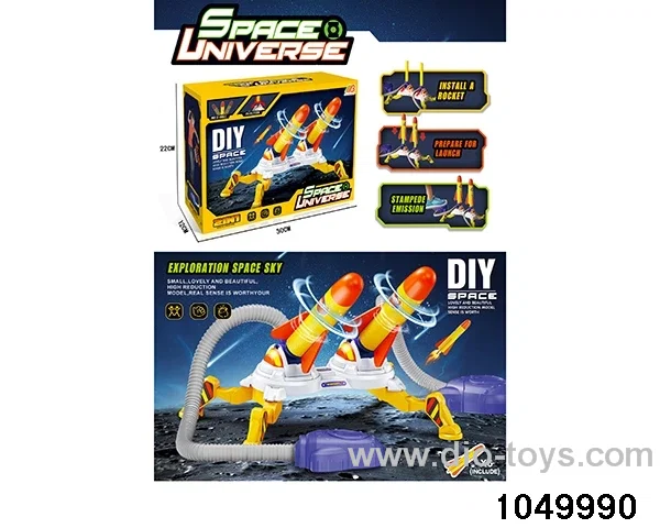 Double version + 6 unlit rockets in color box