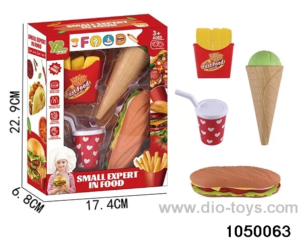 Hot Dog Ice Cream Set in window box
