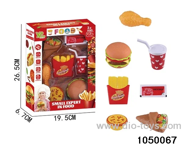 7pcs hamburger leg Set in window box