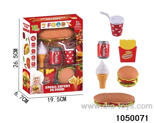 Double Burger Fries Set in window box