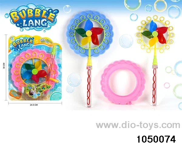 Windmill Bubble Wand in Blister card