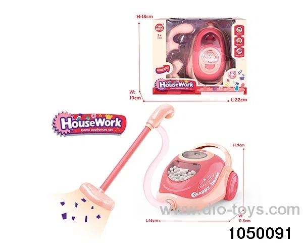 Illuminated hoover in display box