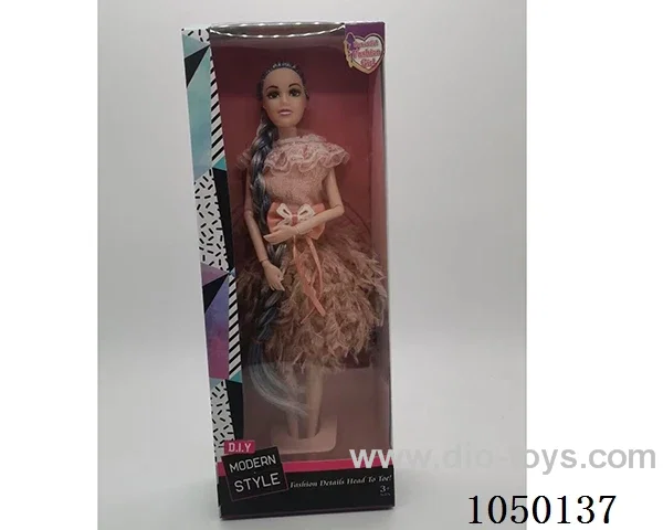 11 inch doll  in window box