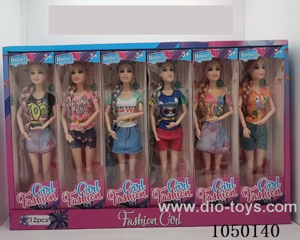 11 inch doll in Display box 6 asstd