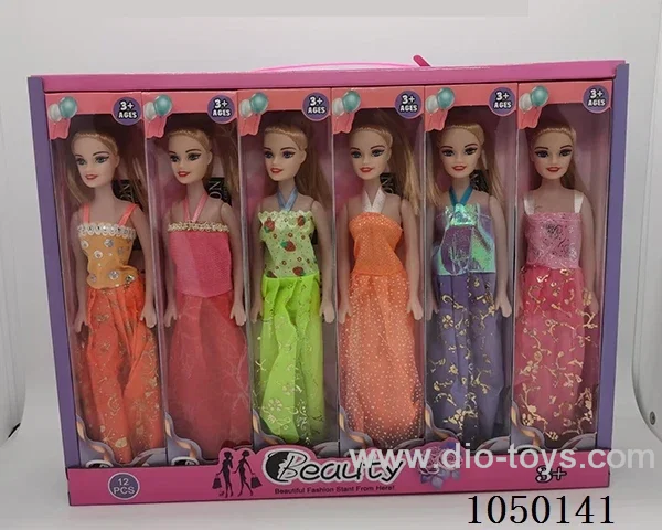 11 inch doll in Display box 6 asstd