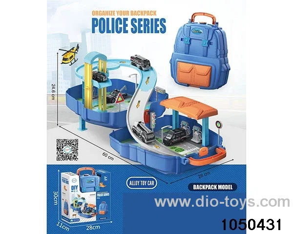 Puzzle Car Park (Police Series) in color box