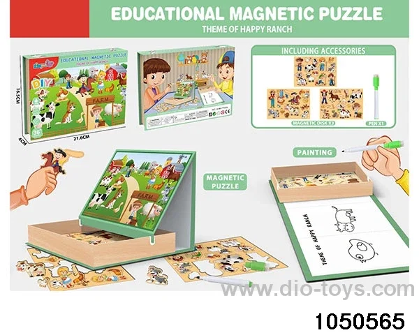 Magnetic Puzzle in color box