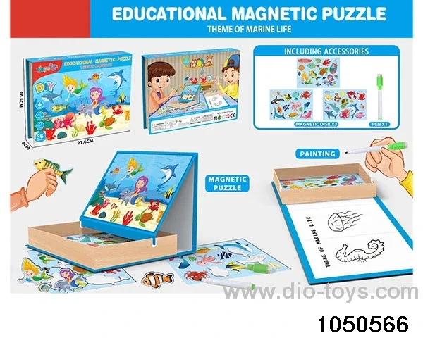 Magnetic Puzzle in color box